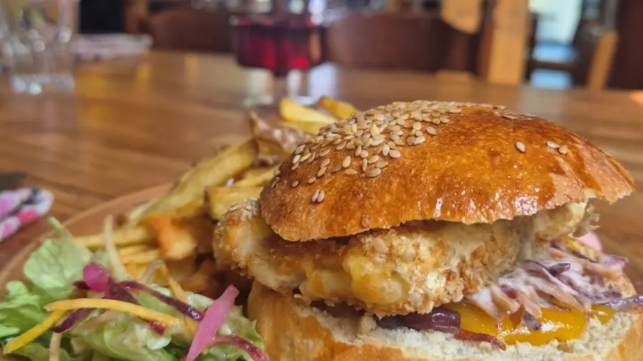 Hamburger Petit pois