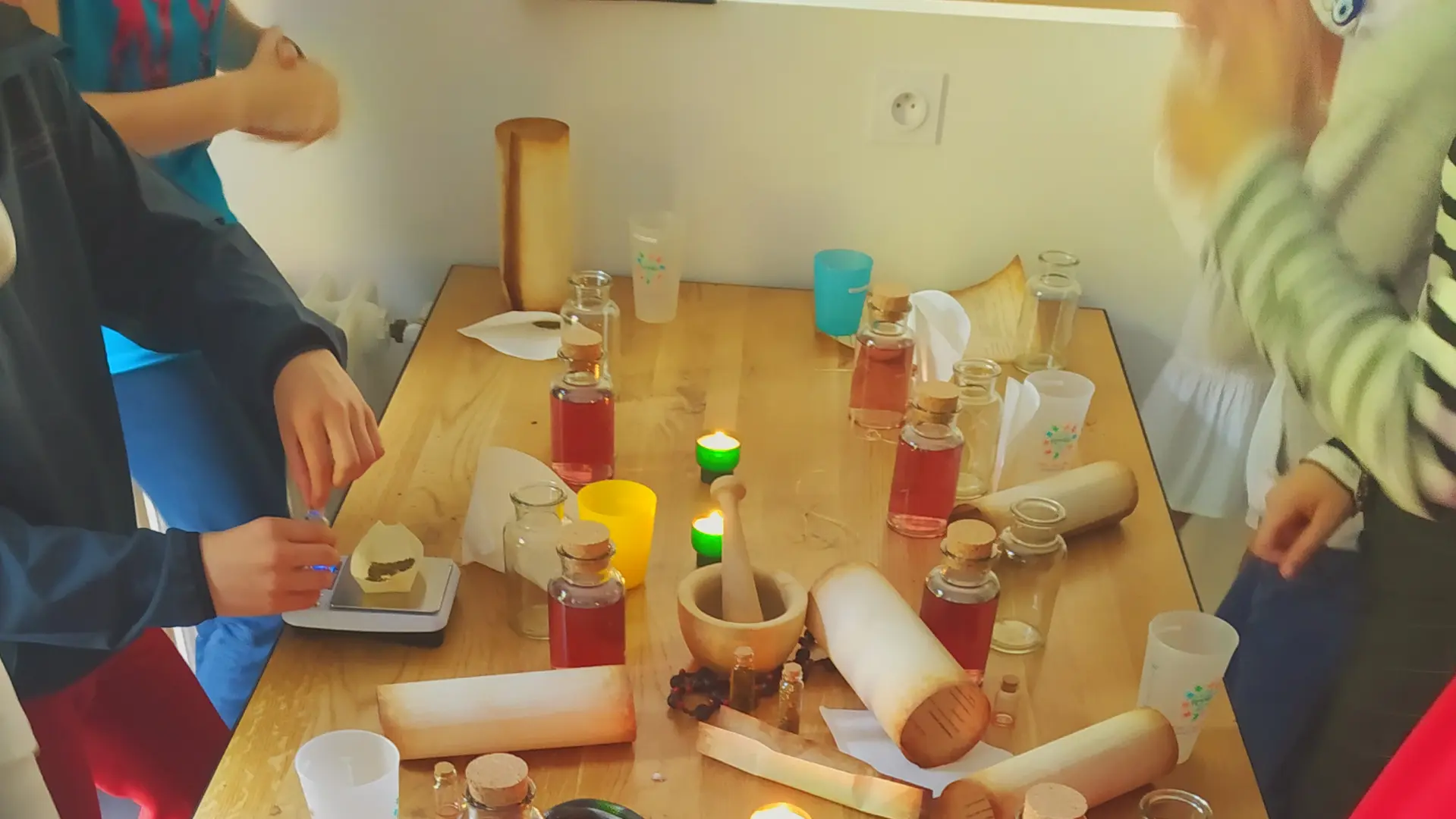 atelier potions magiques comestibles (thème Harry Potter)