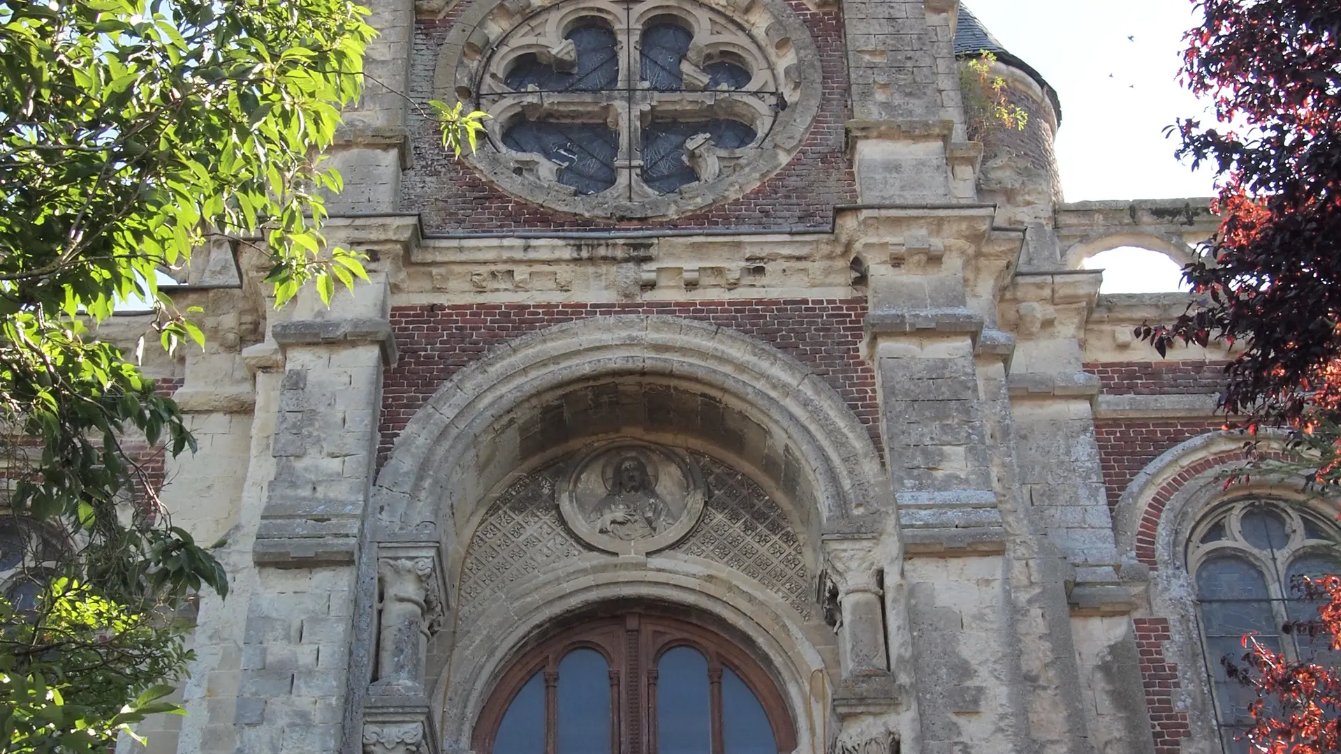 Eglise saint roch Rombies-et-Marchipont-église rombies©OTCVM