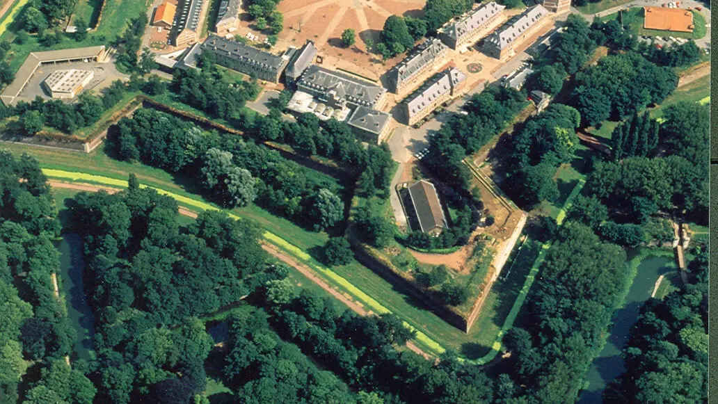 Vue aérienne Citadelle © Lille Tourisme