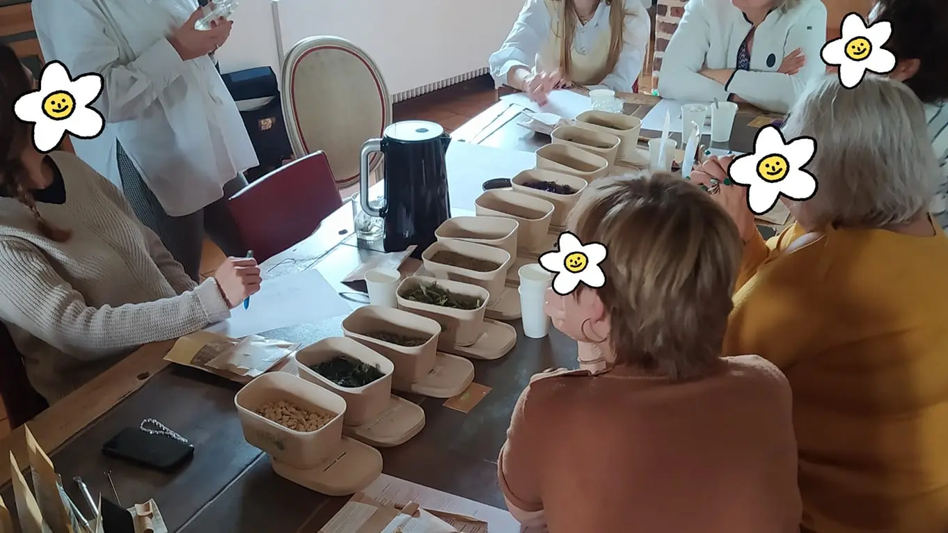 atelier création de tisane (thématique spécifique)