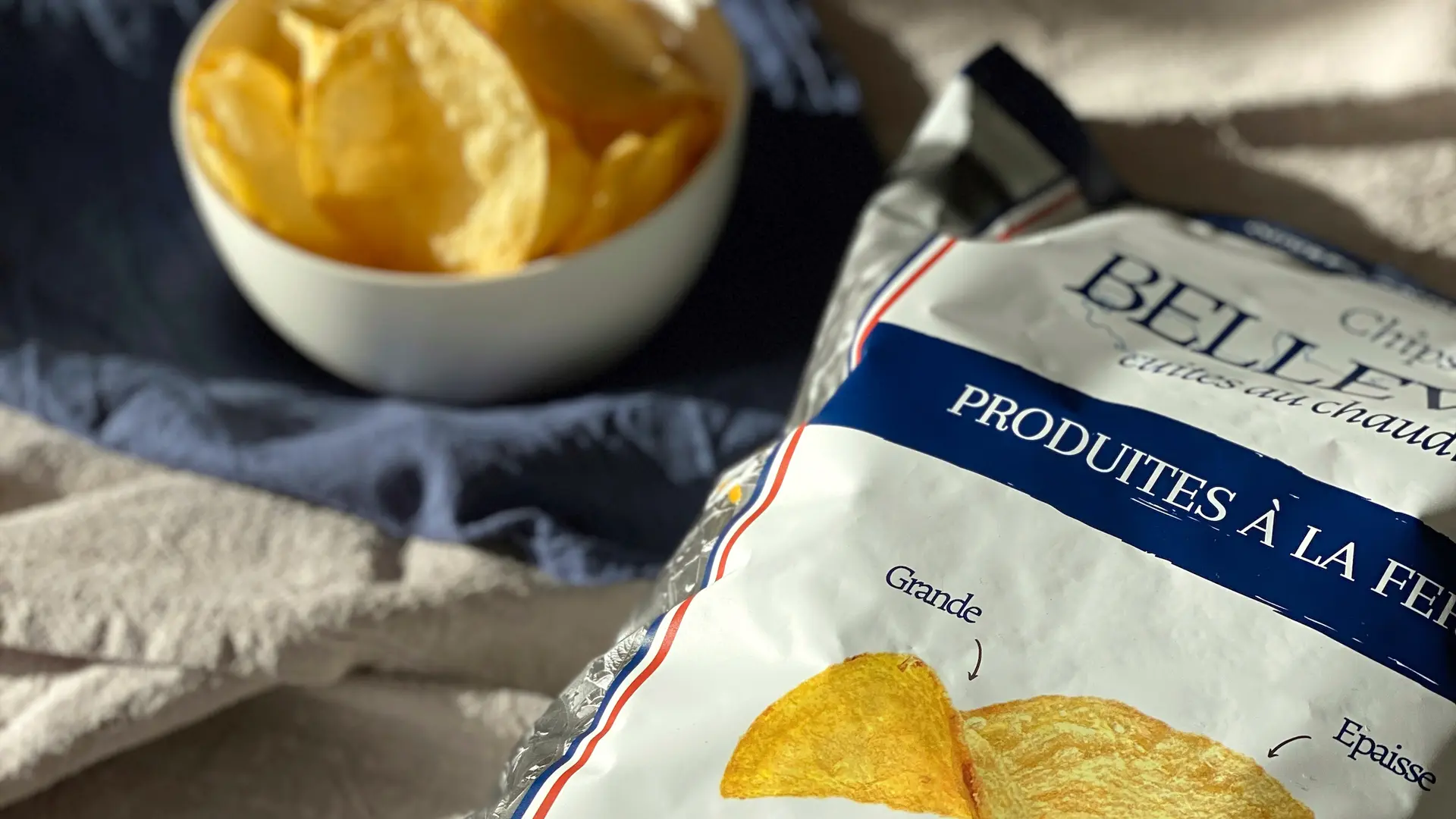 chips fermières au sel de l'île de ré