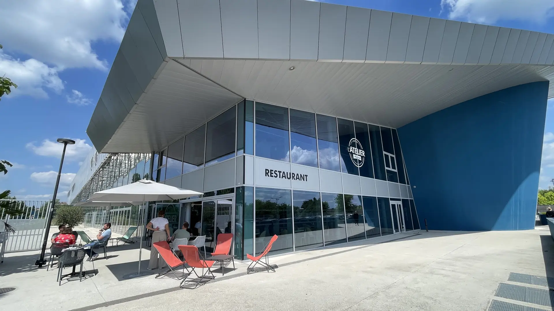 façade Atelier Nungesser restaurant valenciennes
