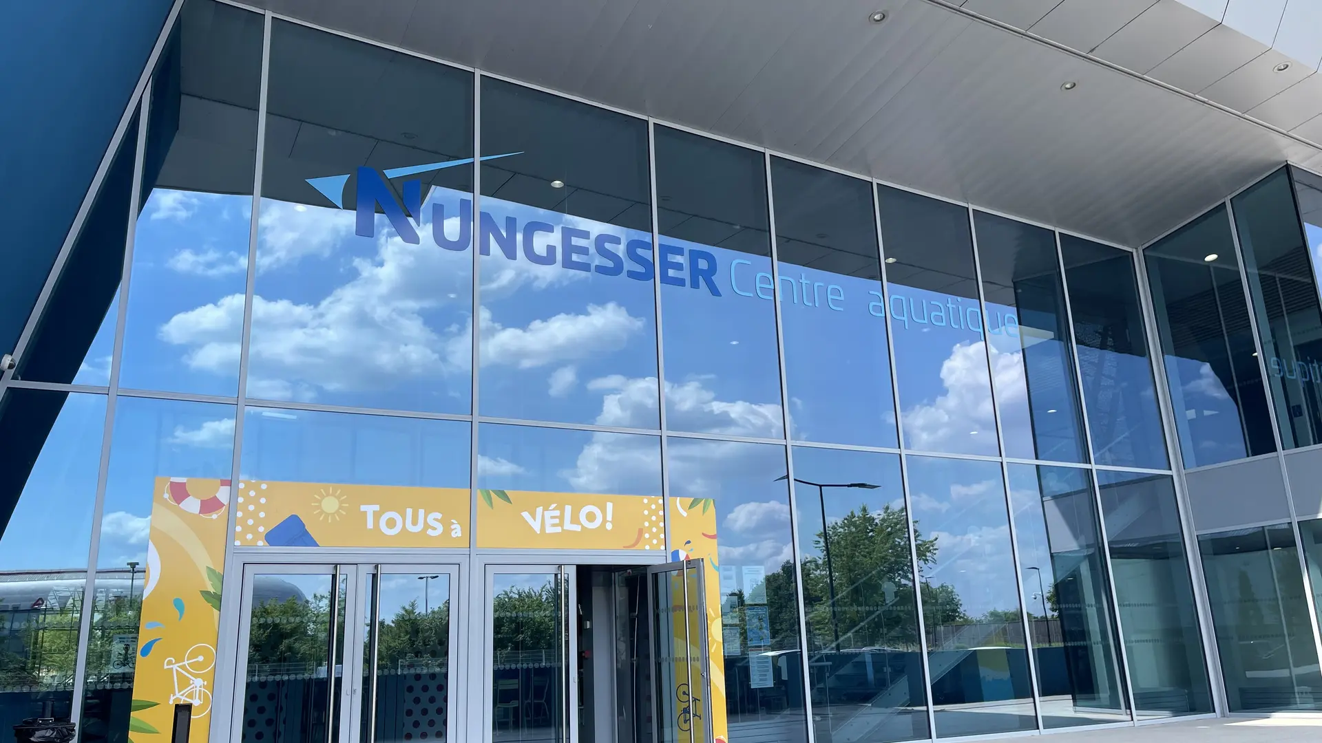 facade centre aquatique nungesser