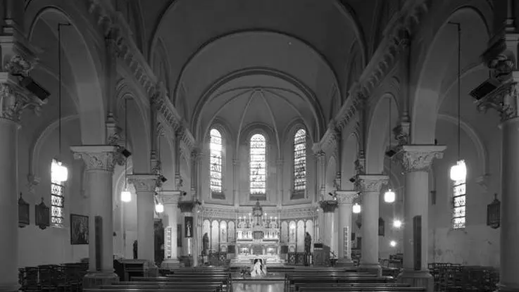 EGLISE SAINT PHILIBERT - Vue intérieure