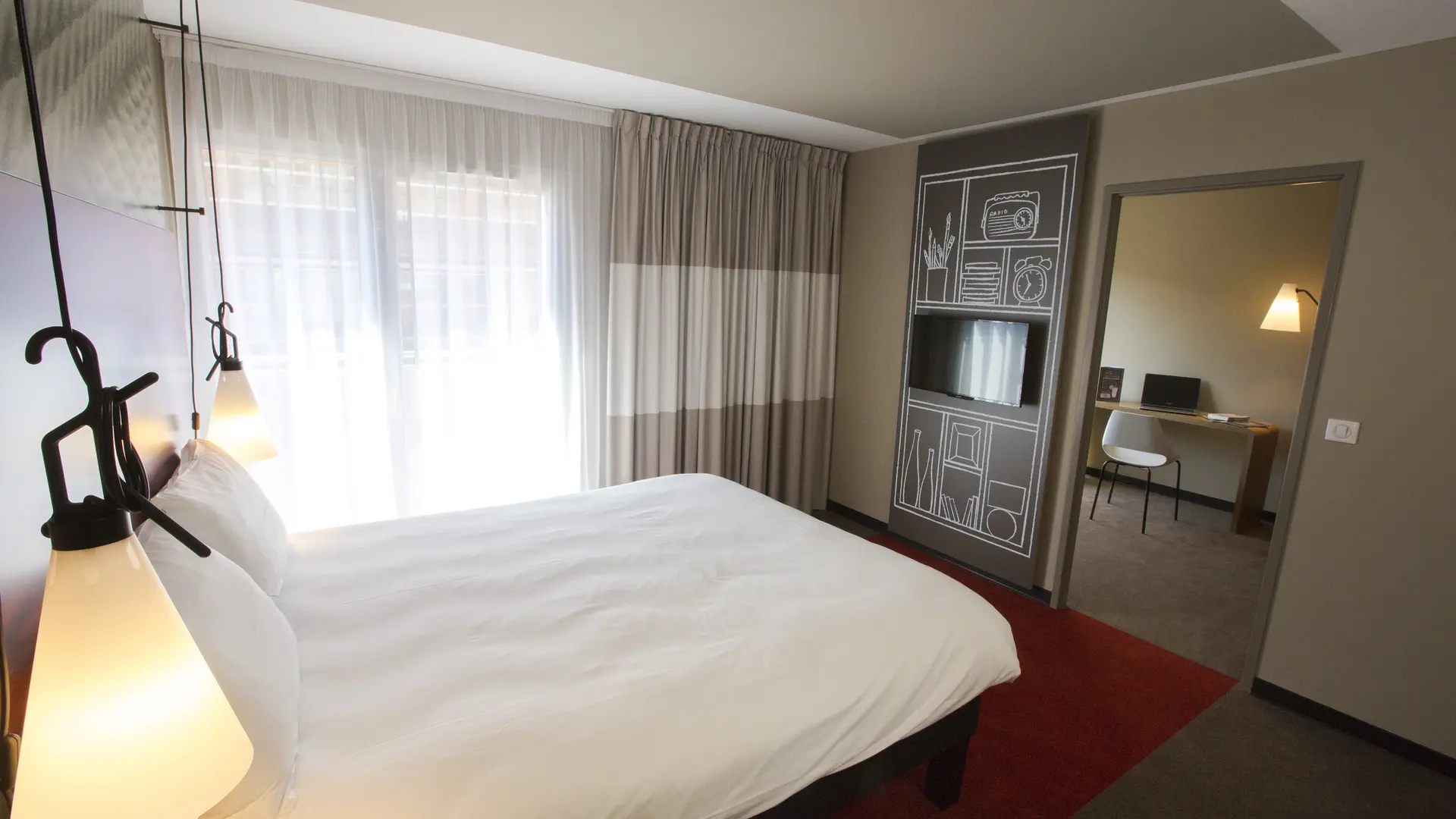 IBIS LILLE CENTRE GRAND PALAIS - Chambre Double