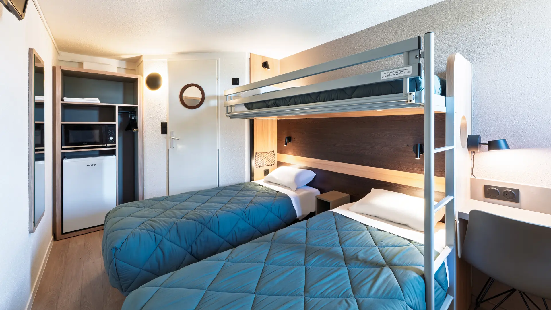 Chambre Triple Lit Twin