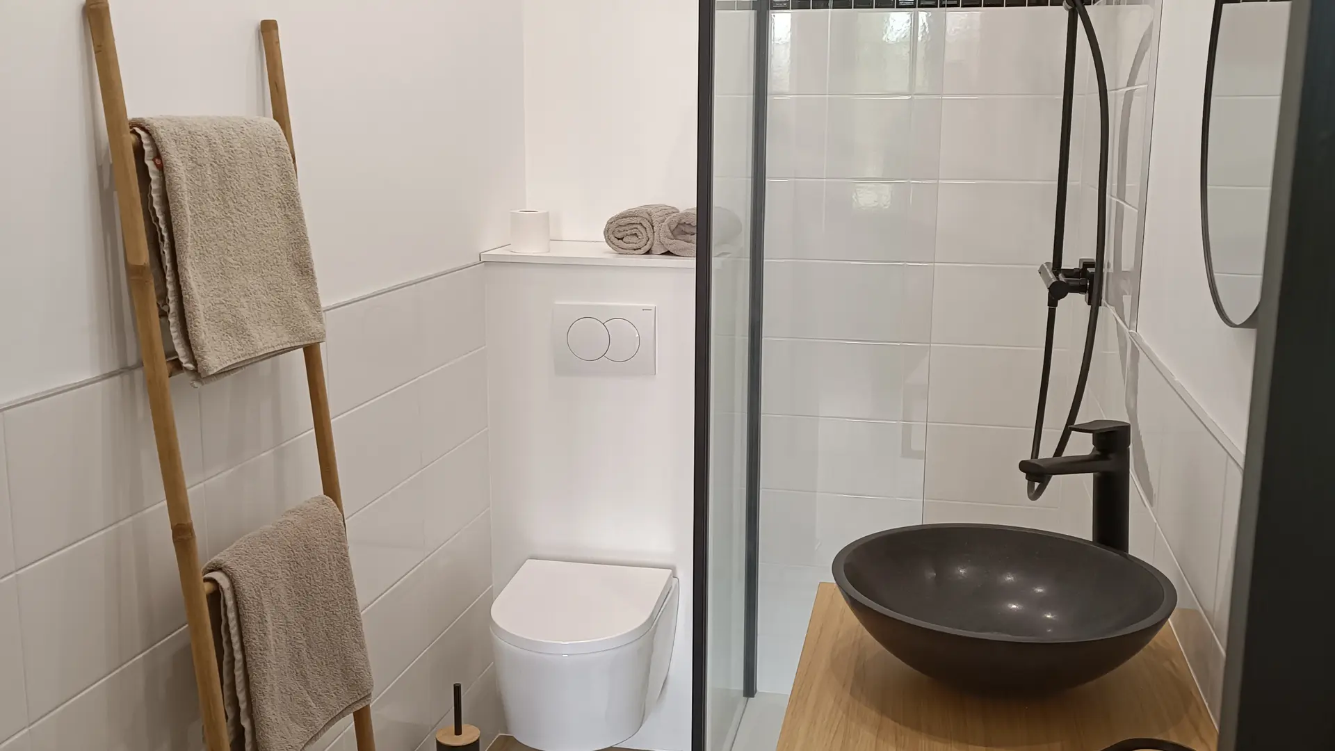 Une des salles de bain