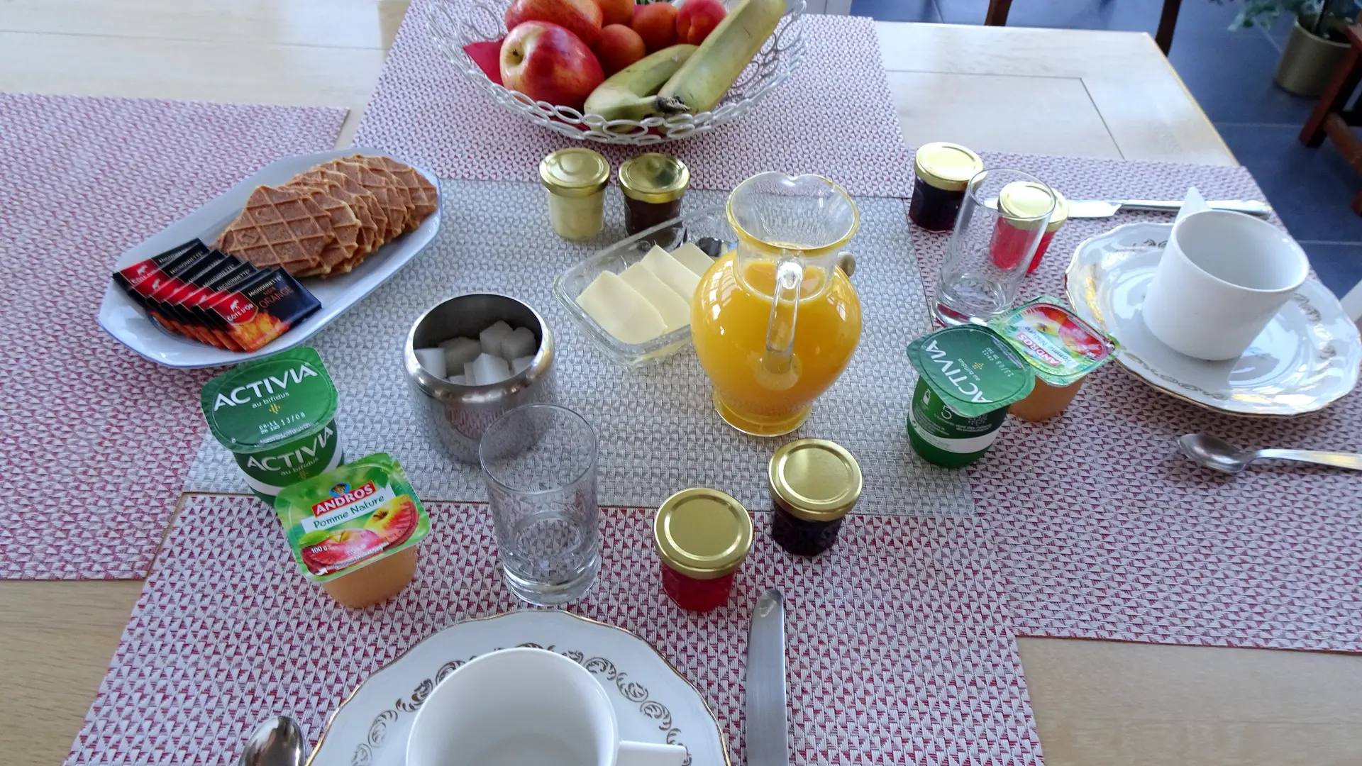 Exemple de petit déjeuner