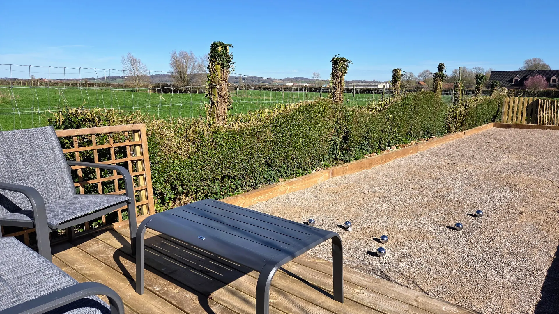 terrain de pétanque