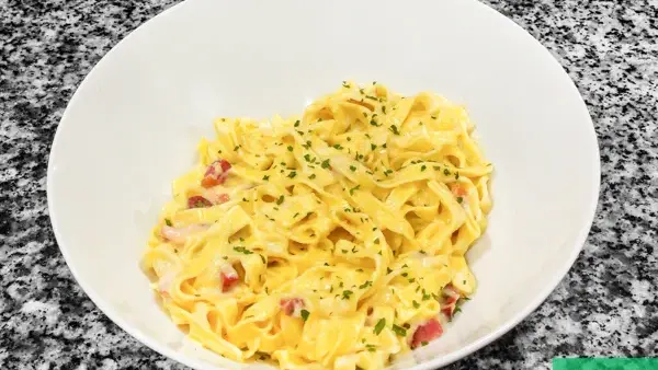 Tagliatelles Carbonara Le Calcio Rodez