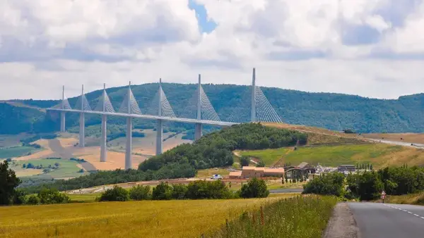 Site du viaduc de Millau, Aveyron