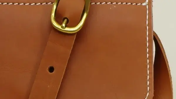 Pochette en cuir 