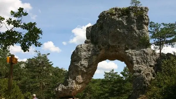 La Porte de Mycène - Chaos rocheux du Causse Noir