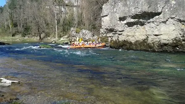 Aigue Vive rafting