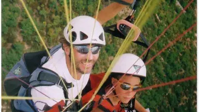 Joël Houdouin Biplace parapente