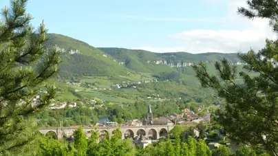 Vue depuis la terrasse Chez Marie