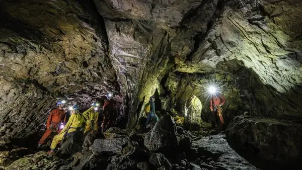 Aven sous le causse du Larzac