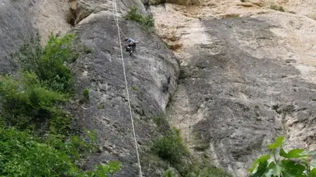 Escalade perfectionnement Gorges du Tarn