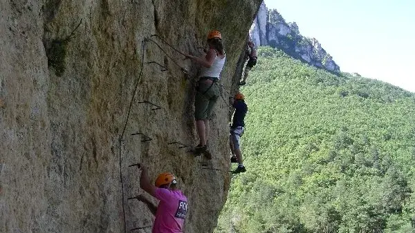 Roc et Canyon - via ferrata - rappel géant