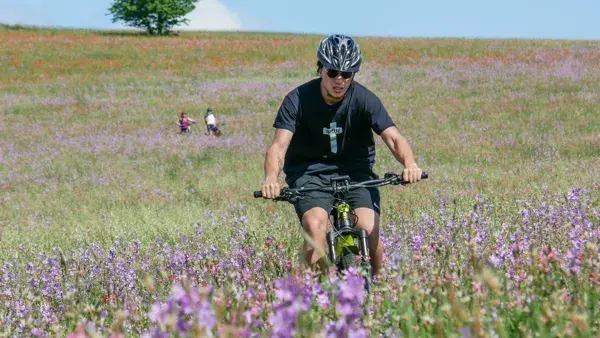 Randonnée en VTT électrique sur le Larzac