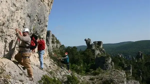 Via Ferrata de Montpellier-le-Vieux