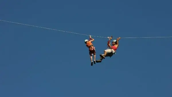 Tyrolienne - Montpellier-le-Vieux Via Ferrata