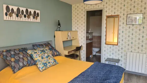 Gite au pied du château de Calmont d'Olt