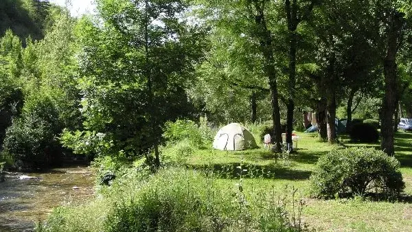 camping bord de la jonte