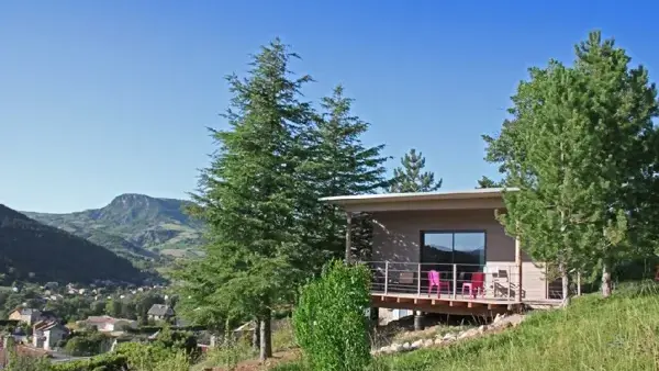 Maison Bois En Aveyron