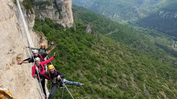 Antipodes via ferrata