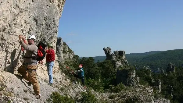 Rando verticale à Montepllier-le-Vieux