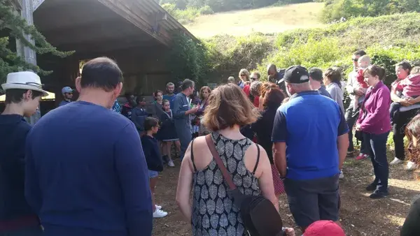 Ferme de Pinet, visite d'un élevage de brebis en agroécologie