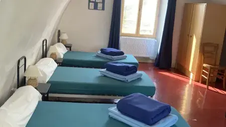 Chambre La Panicaut, 4 personnes, sanitaires privatifs ( 90 €/nuit)