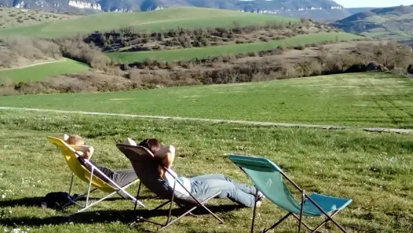 vue panoramique du jardin