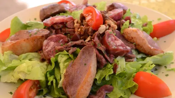 Salade gourmande