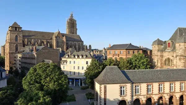 Vue depuis une chambre de l'hôtel