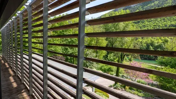 Vue rivière Tarn de l'étage