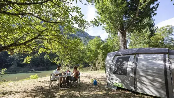 Emplacement en bord de rivière