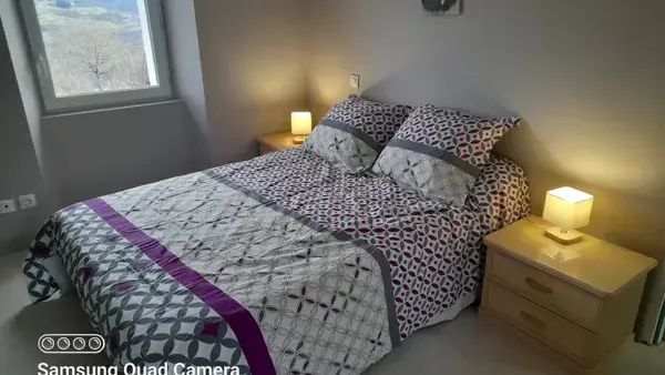 chambre 1 : un lit double, draps fournis
