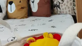 Chambre 2 
(Coin bout de chou avec le lit cabane et quelques jouets)