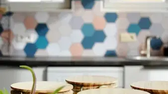 Un peu de déco...
Plateau de bienvenue (café, thé, chocolat chaud, confiture, sucre...)