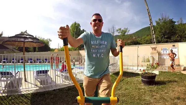 Camping les 2 Vallees fitness nant aveyron occitanie france