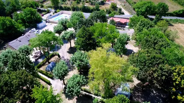 Camping les 2 Vallees nant aveyron occitanie france