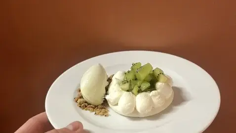 Pavlova citron vert.