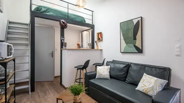 Studio, duplex le minimaliste pour deux personnes