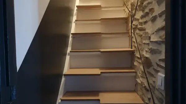 escalier pas japonais 2 eme étage