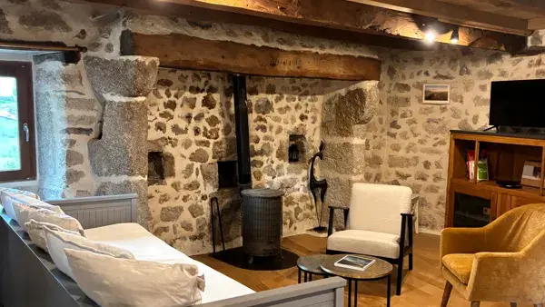 Salon du gîte Le Chant de Grillon