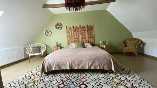 CHAMBRE 2 IEME ETAGE LIT 180 + LIT 90