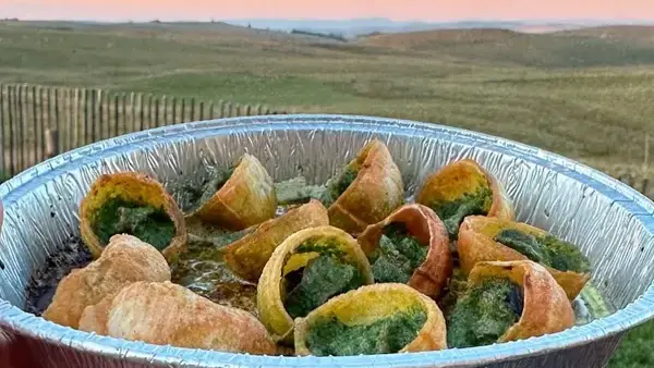 Escargots en cRoquilles au beurre persillé